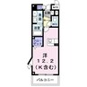 バローネＴ 1Rの間取り