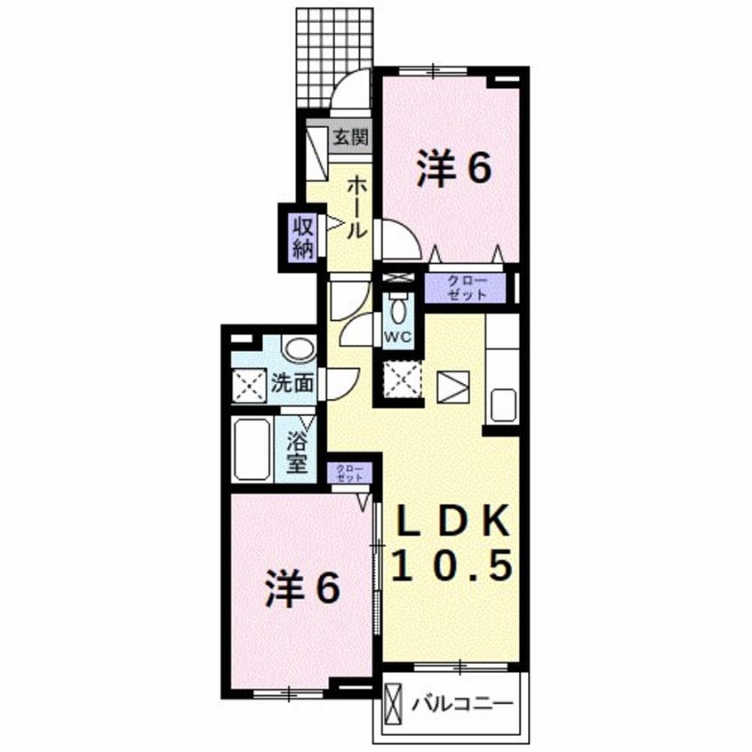 間取図 ヒルズ　kei