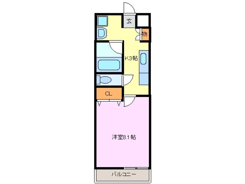 間取図 メイプル陶郷