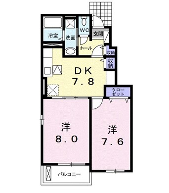 間取図 コンフォート青山I