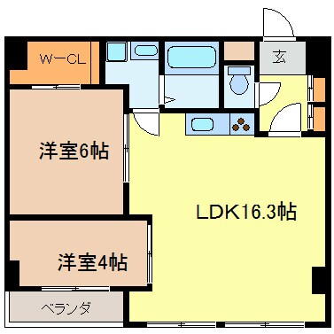 間取り図 S-FORT乙川