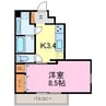 名鉄常滑線・空港線/常滑駅 徒歩3分 2階 築9年 1Kの間取り