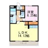 カーサコモダ新舞子　Ｃ 2LDKの間取り