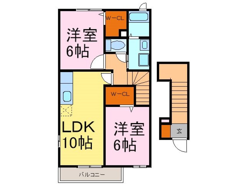 間取図 汐見坂マルタ