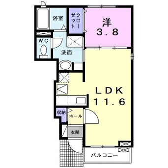 間取図 ラシュレ