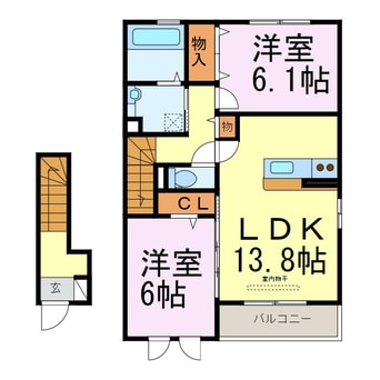 間取図 ロイヤルコート