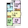 パークサイドＪ2　B棟 3LDKの間取り