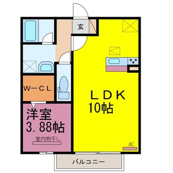 間取図 ラフレーズ