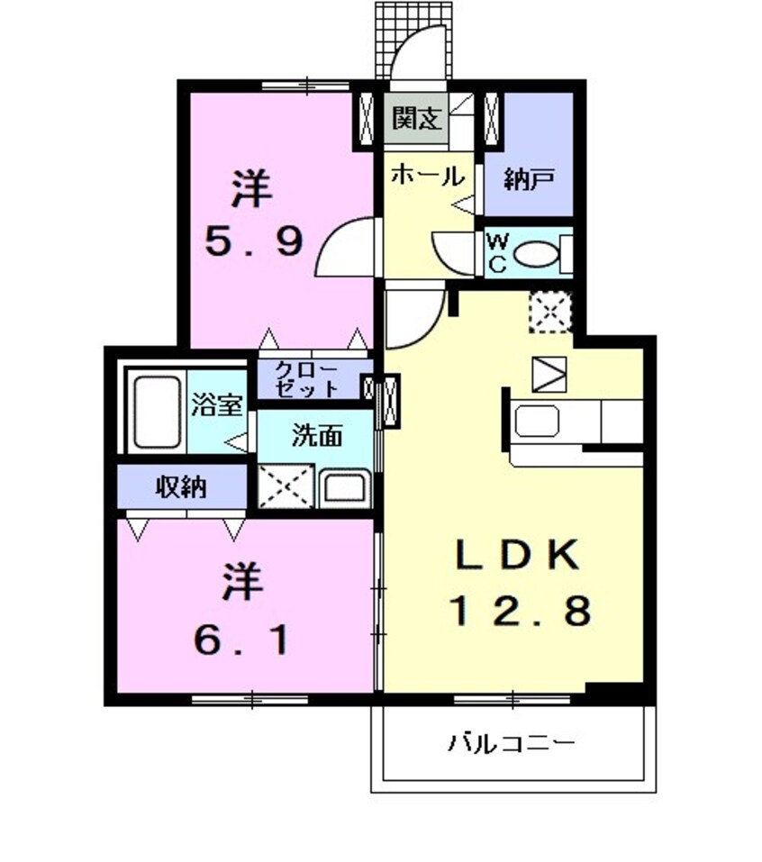 間取図 アンブレームＴ