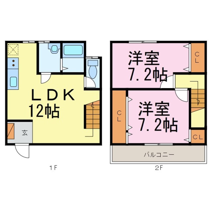 間取図 ステージ（G・H）