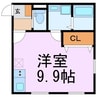 ベルセ常滑III 1Rの間取り