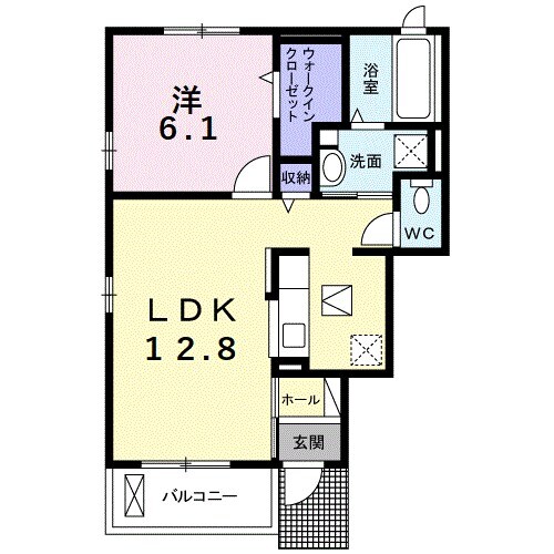 間取り図 Field　Stone　B