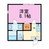 Leara（リーラ） 1Kの間取り