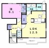 マライカII 1LDKの間取り