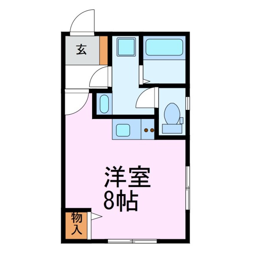 間取図 パークレストりんくう第2