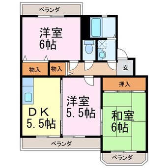 間取図 ヴァーテューI