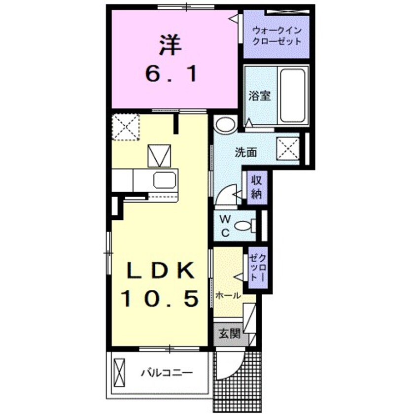 間取図 ミレニアポート