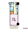 プレミアムコートりんくう 1Kの間取り