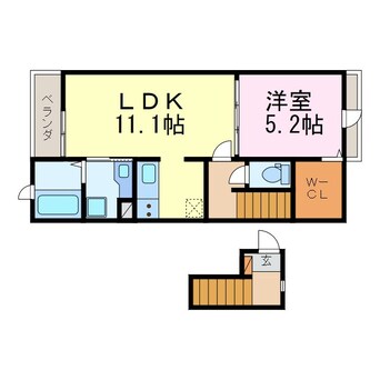 間取図 フローラ