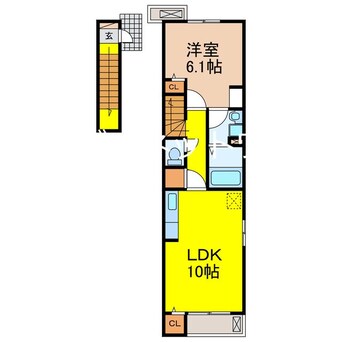 間取図 アルシオーネI