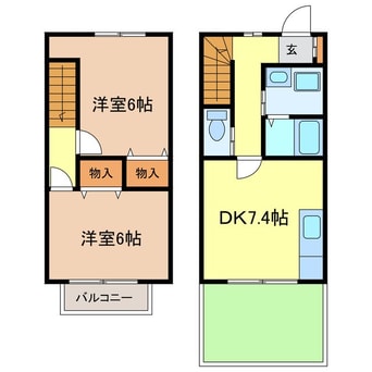 間取図 ウエストラフィーネ