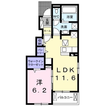 間取図 リヴァージュA