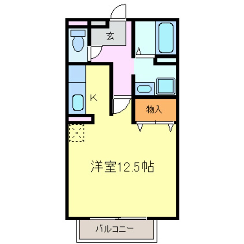 間取図 セゾンミストラル　A