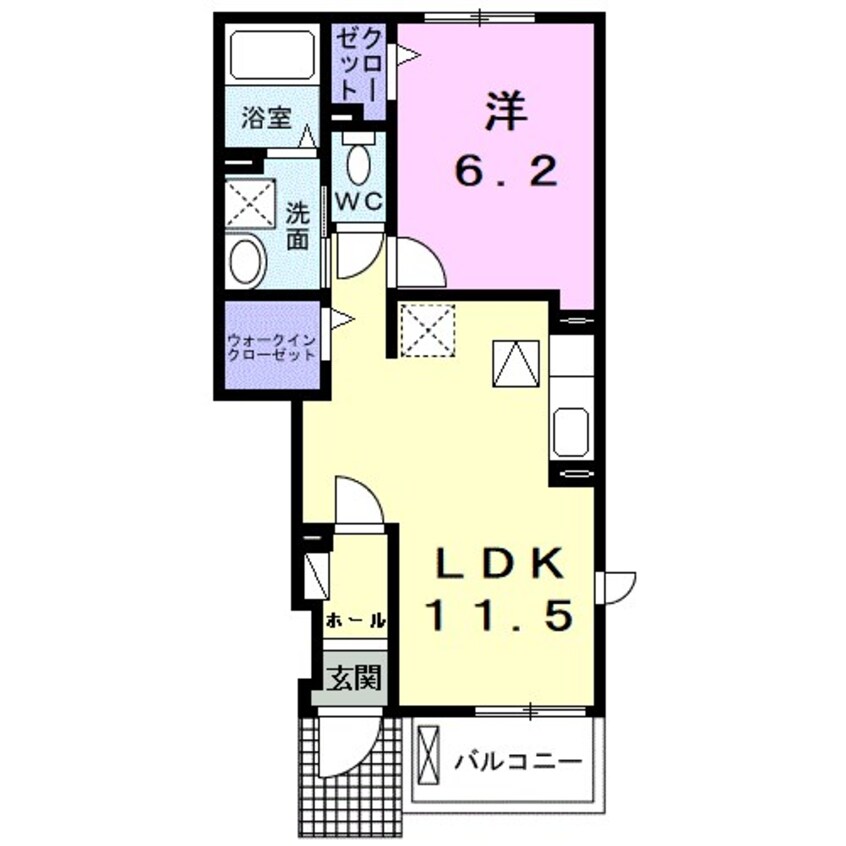 間取図 コリナ　ノルテ