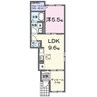 フェリーチェ東天王町　I 1LDKの間取り