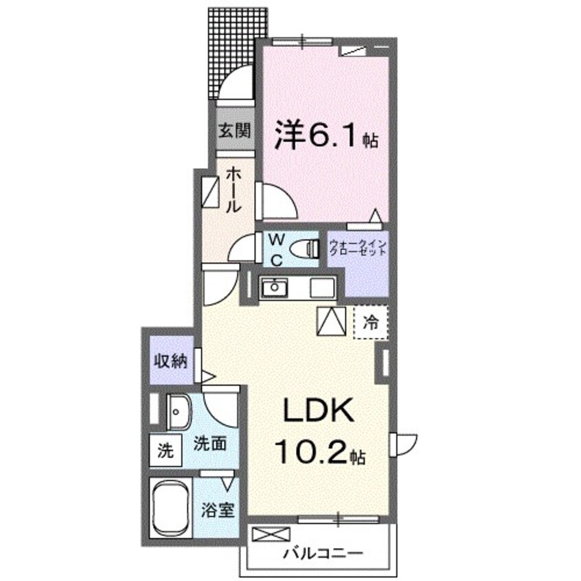 間取図 ネオ　エルブ　III