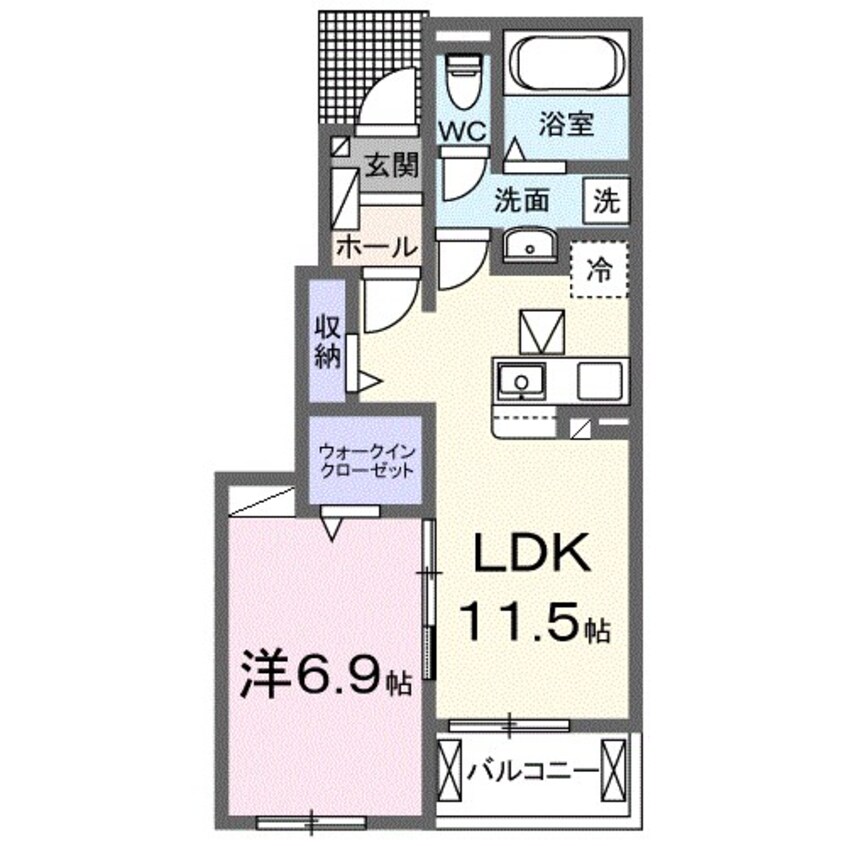 間取図 ポートヴィレッジ24　II