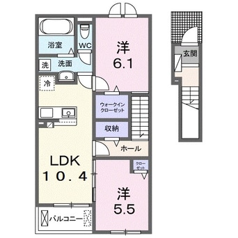 間取図 ポートヴィレッジ24　II