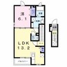 セレニテ　R 1LDKの間取り