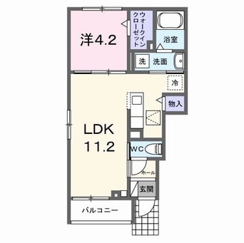 間取図 ラ・パーチェI