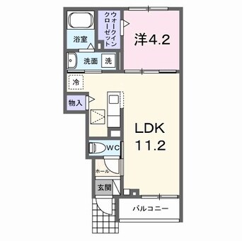 間取図 ラ・パーチェI