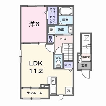 間取図 ラ・パーチェI