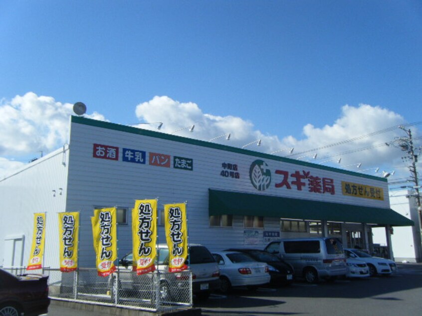 ｽｷﾞ薬局 中町店(ドラッグストア)まで1045m リーブルファイン成岩東町