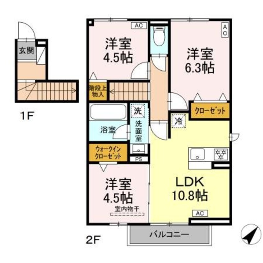 間取図 エルノワール