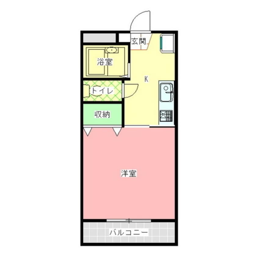 間取図 メゾンドＫ