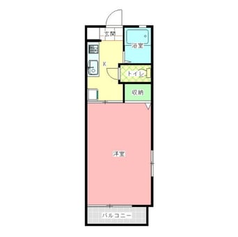 間取図 スカイハイツ