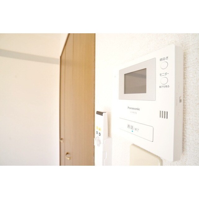 不意の来客にも安心ですね ピアコート