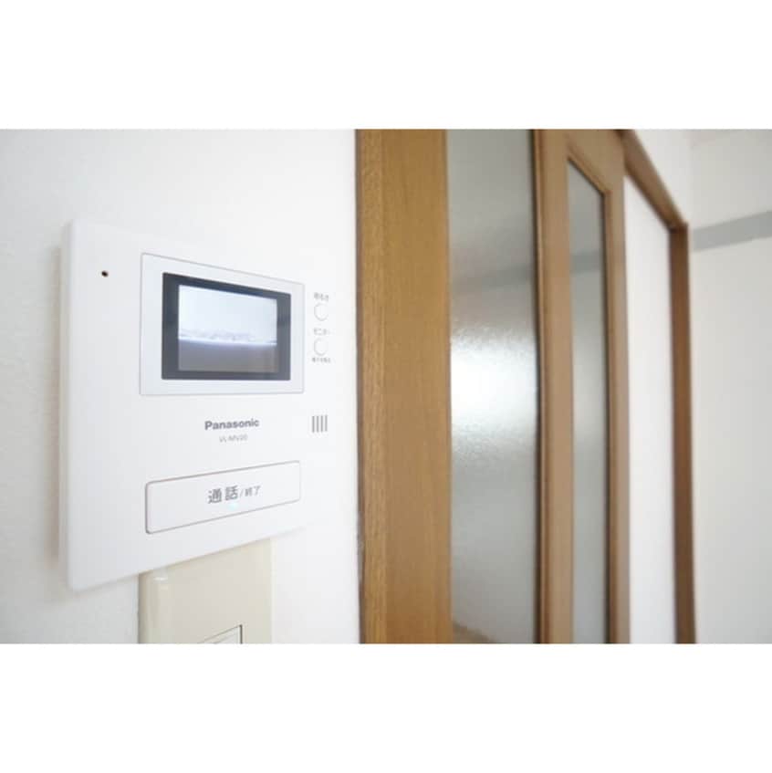 不意の来客にも安心ですね ピアコート