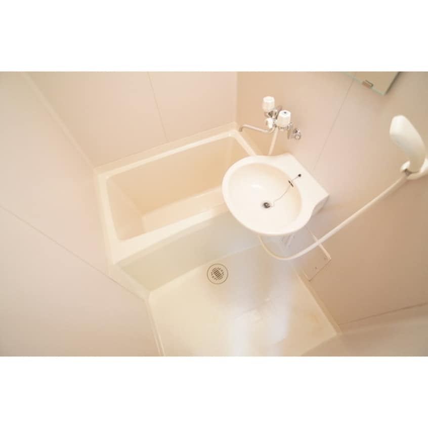 広さ十分なバスルーム ピアコート