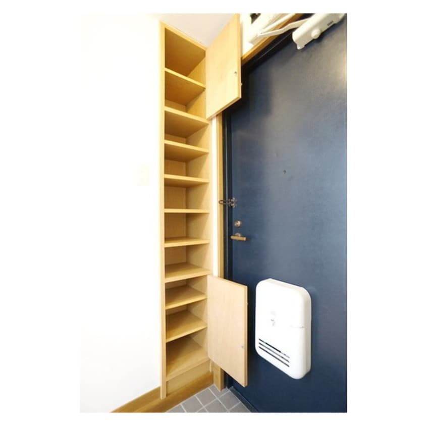 玄関がキレイに片付きますね ピアコート