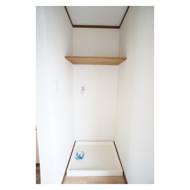 洗濯機置き場になります レインボーハイツ