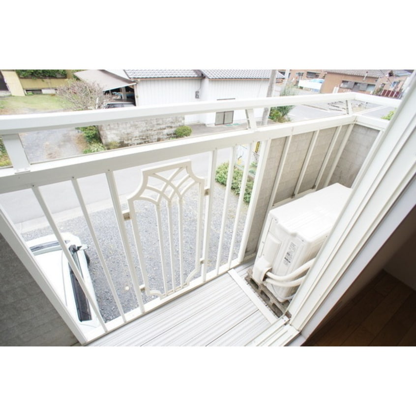 使いやすいバルコニー サンライフハイツＢ棟