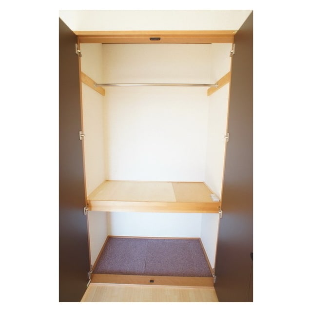 シッカリとした収納を配置 メゾン・ド・Ｆ