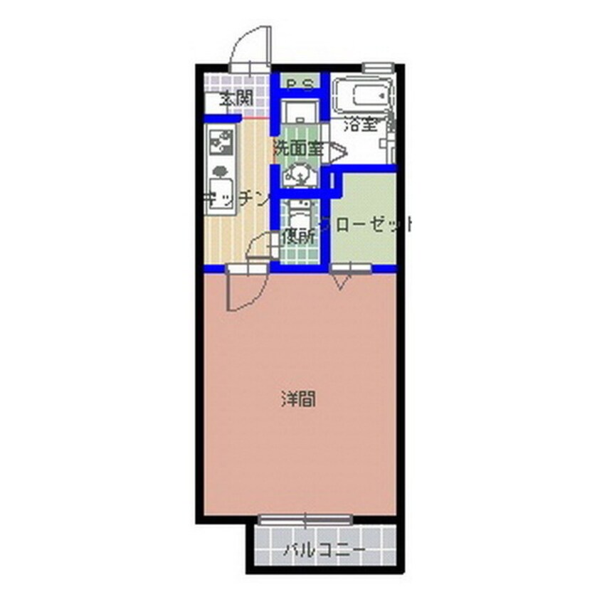 間取図 サニーハウス高橋