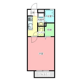 間取図 サニーハウス高橋Ａ