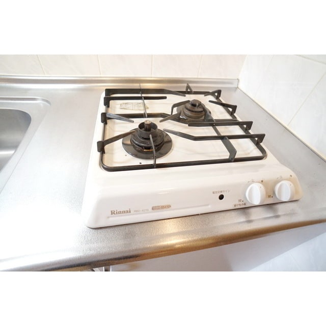 すぐに使えて便利な2口ガスコン VILLA D'OR（ビラドール）